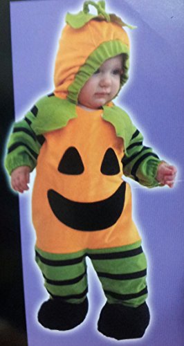 Totally Ghoul - Pumpkin Halloween Costume - Infant 0-6 Months