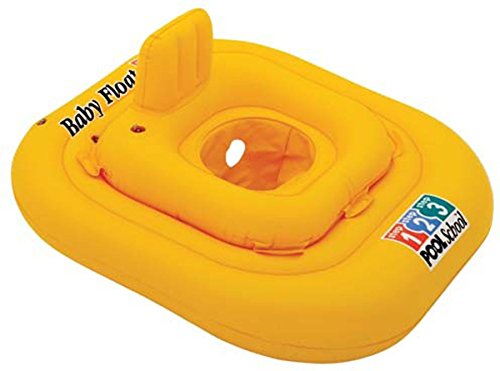 Childrens Pool Swimming Fun Learn To Swim Baby Float Seat Yellow