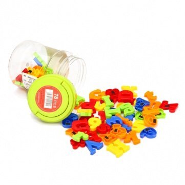 Magnetic Alphabet Letters Numbers Learning Toy 78Pcs